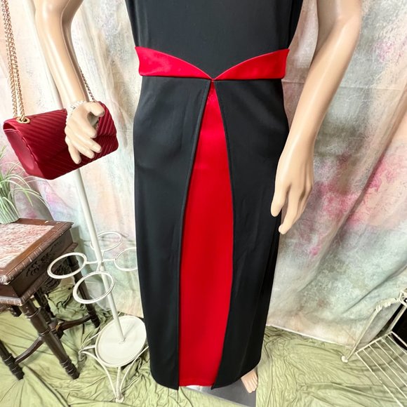 πFormal Fashion Elegant Color Block Contrast Formal - Evening - Ball Dress - Picture 5 of 16